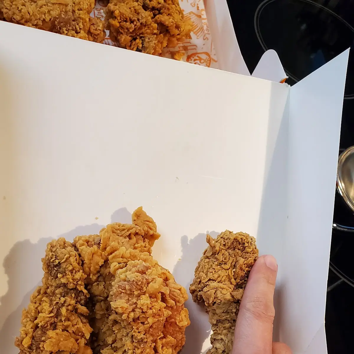 Spicy Fried Chicken Breast and Drumstick