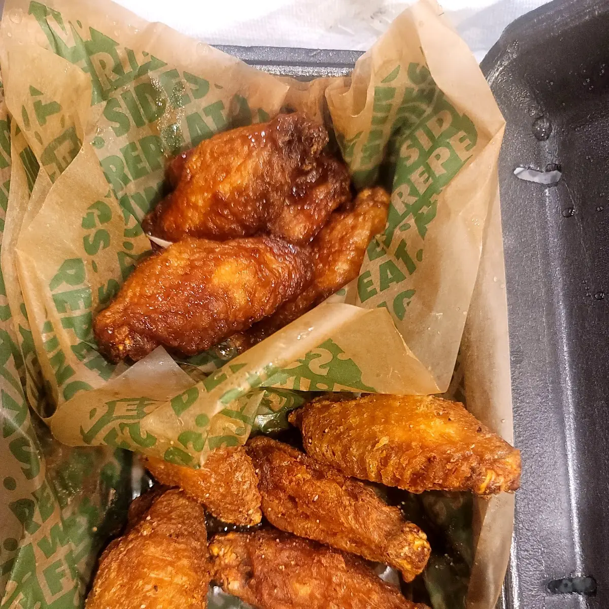 Overcooked Lemon Pepper Wings