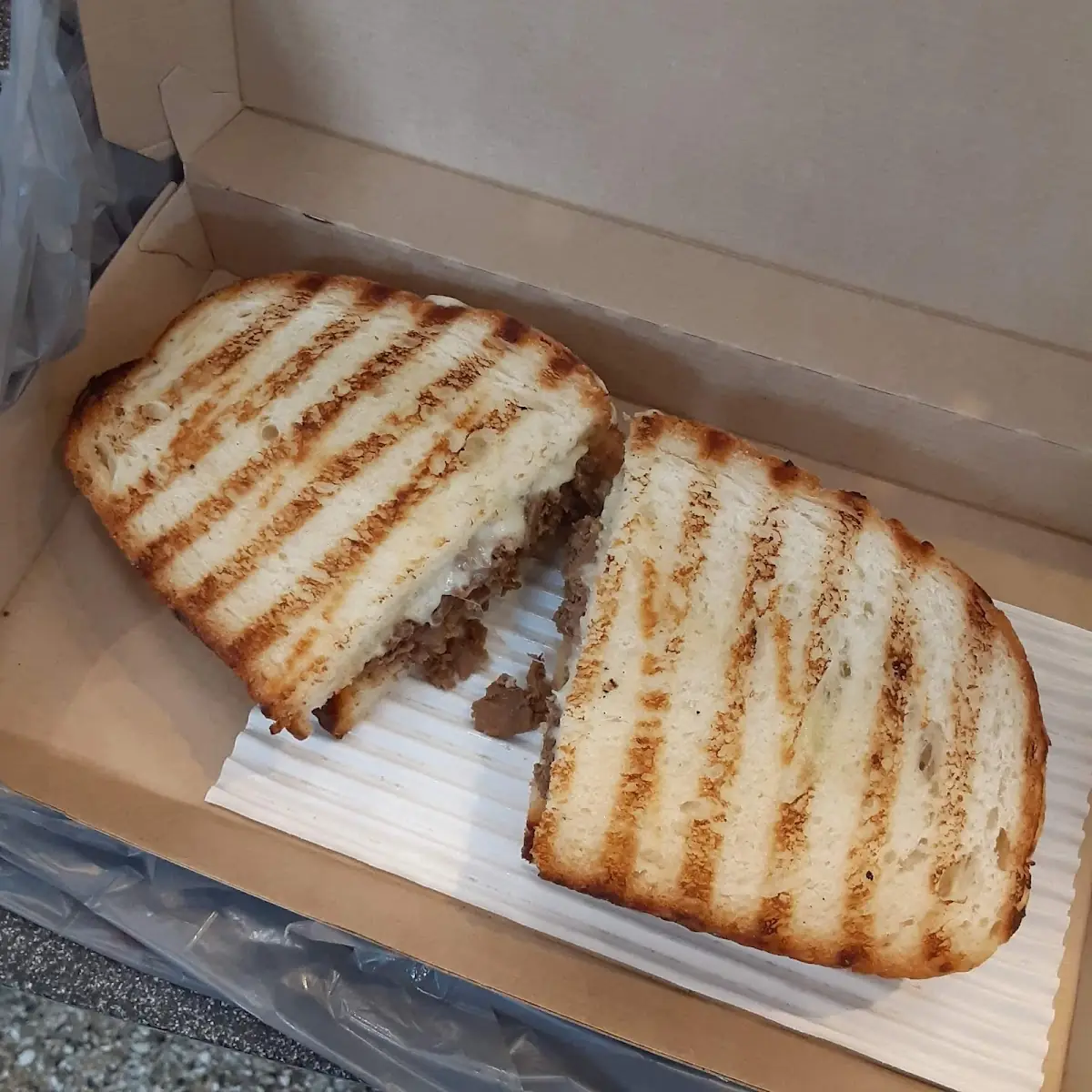 Philly Cheese Panini