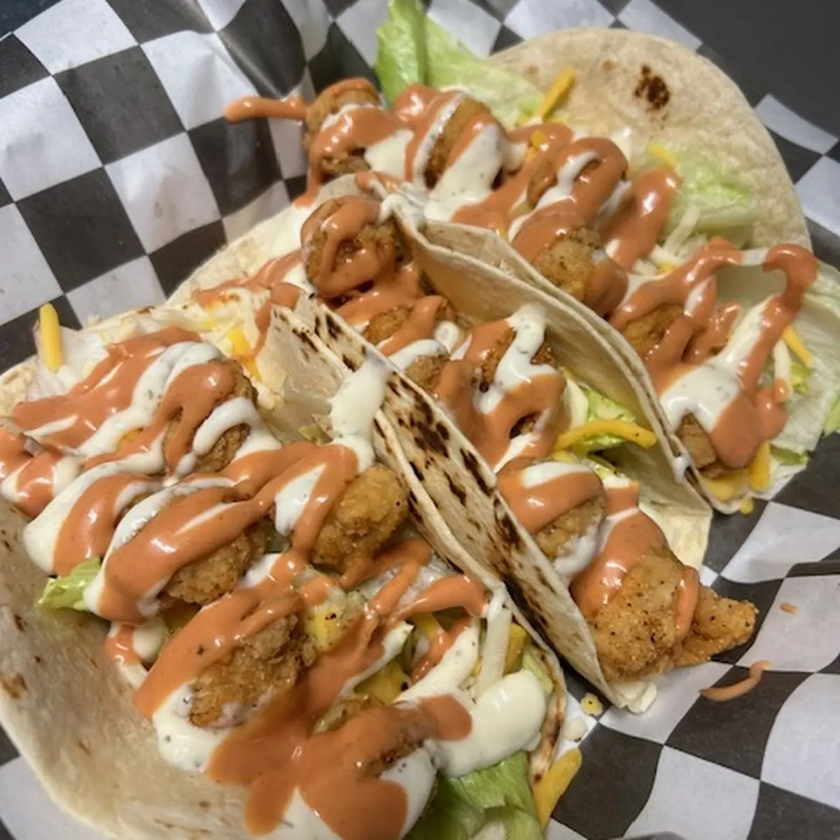 Touchdown Chicken Tacos