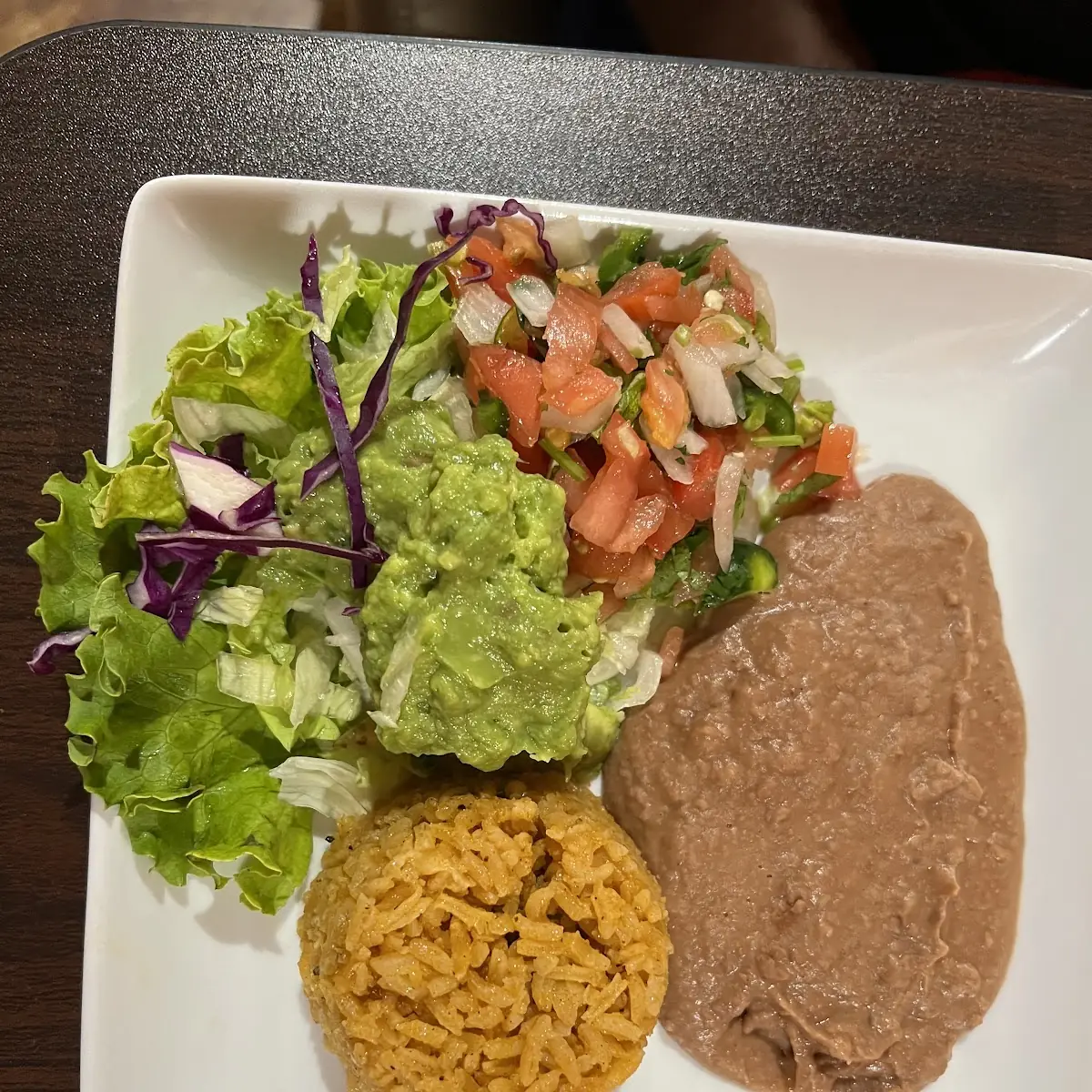 Crispy or Soft Taco & Rice & Beans