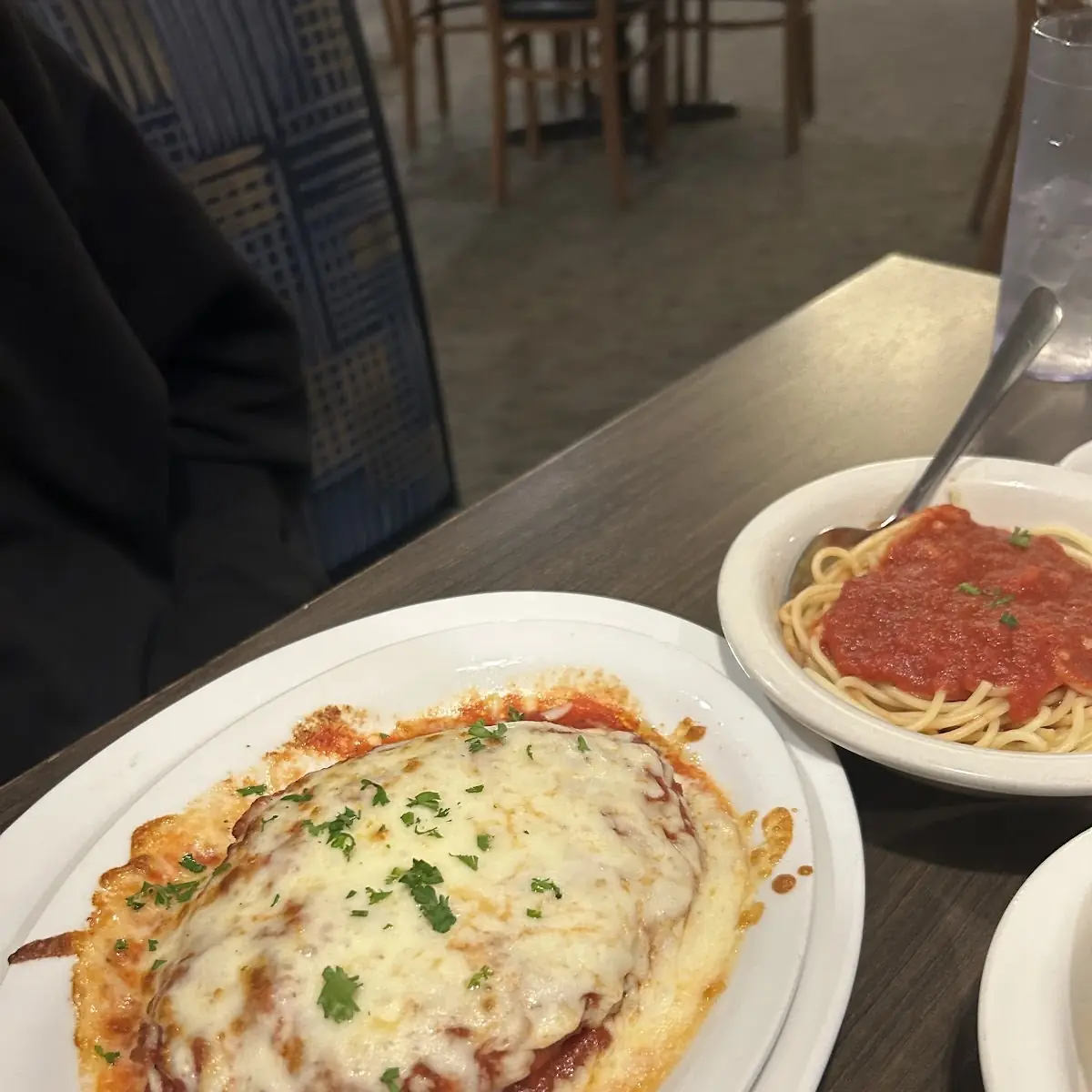 Chicken or Veal Parmigiana
