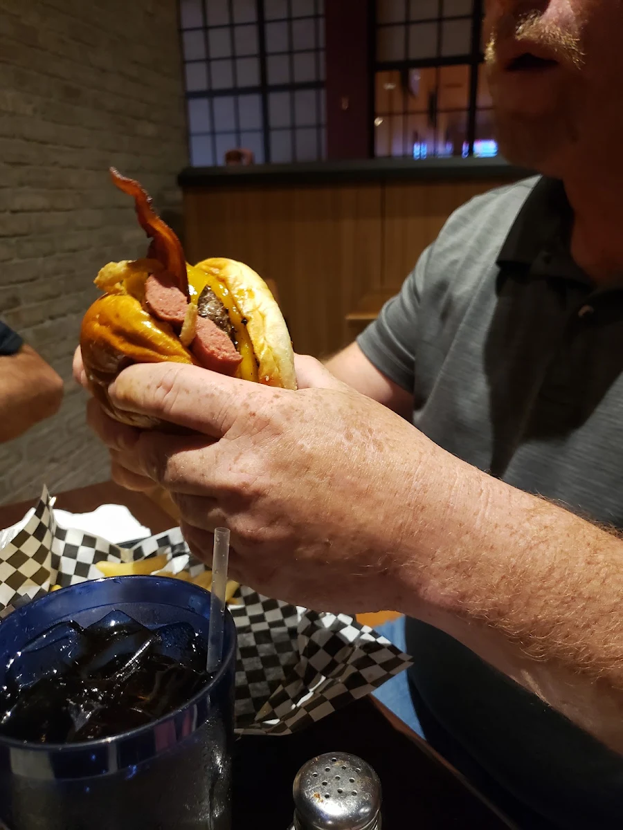 Pig Out Double Bacon Cheeseburger