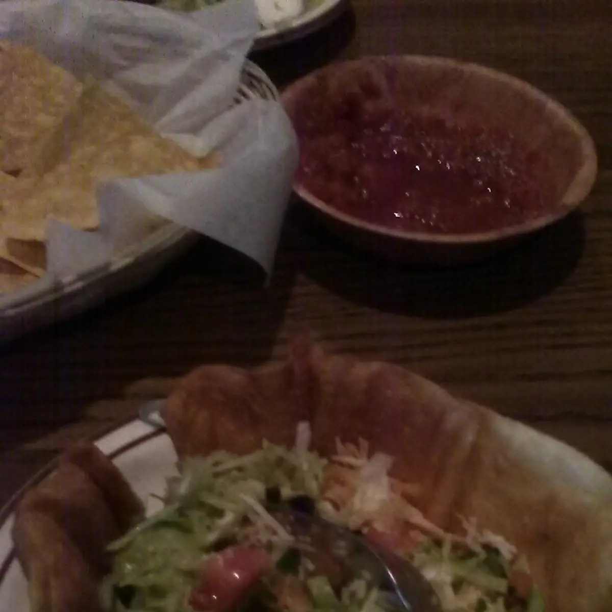 Chicken Taco Salad