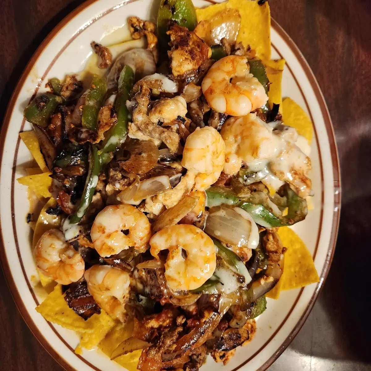 Shrimp Fajitas
