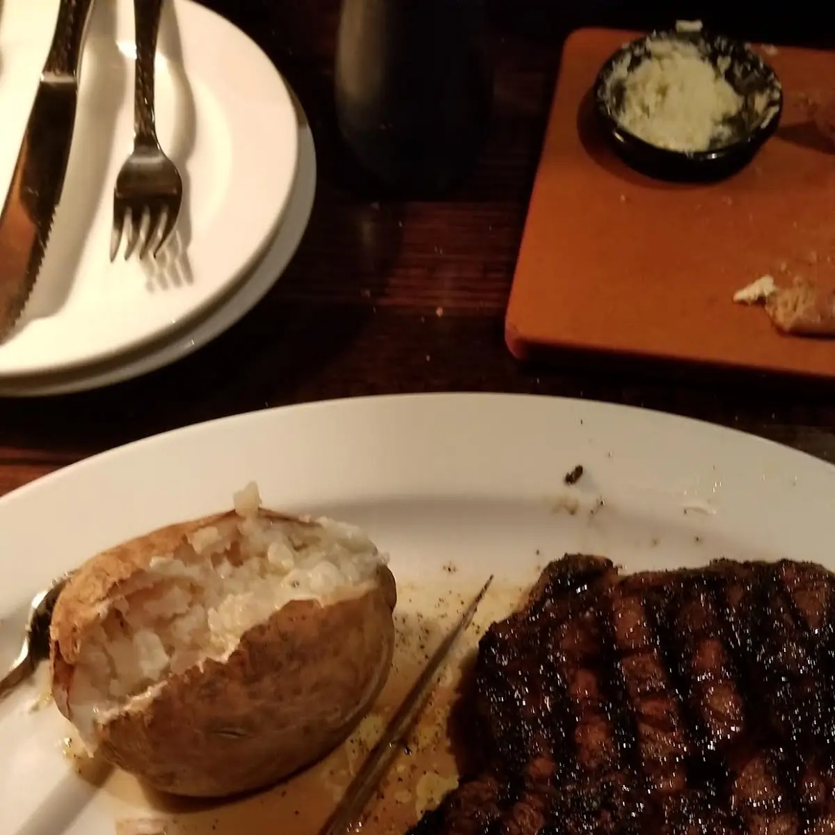 Renegade Sirloin' with 8ct Redrock Grilled Shrimp