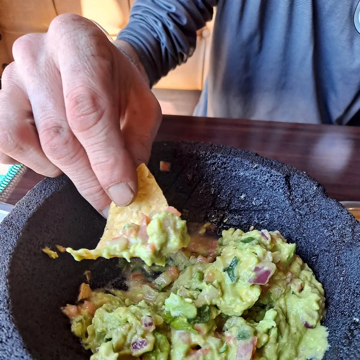 Table Side Guacamole Dip
