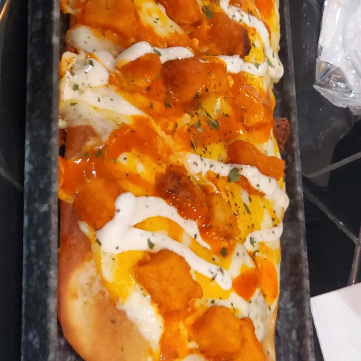 Buffalo Chicken Flatbread