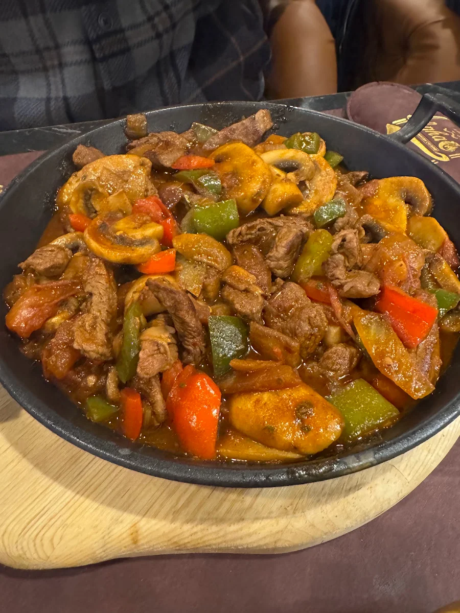 Beef with Mushrooms, Agha Turkish Restaurant Ottawa