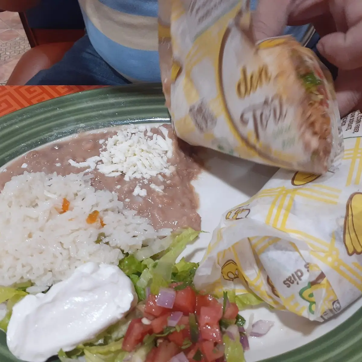 Chicken Burrito