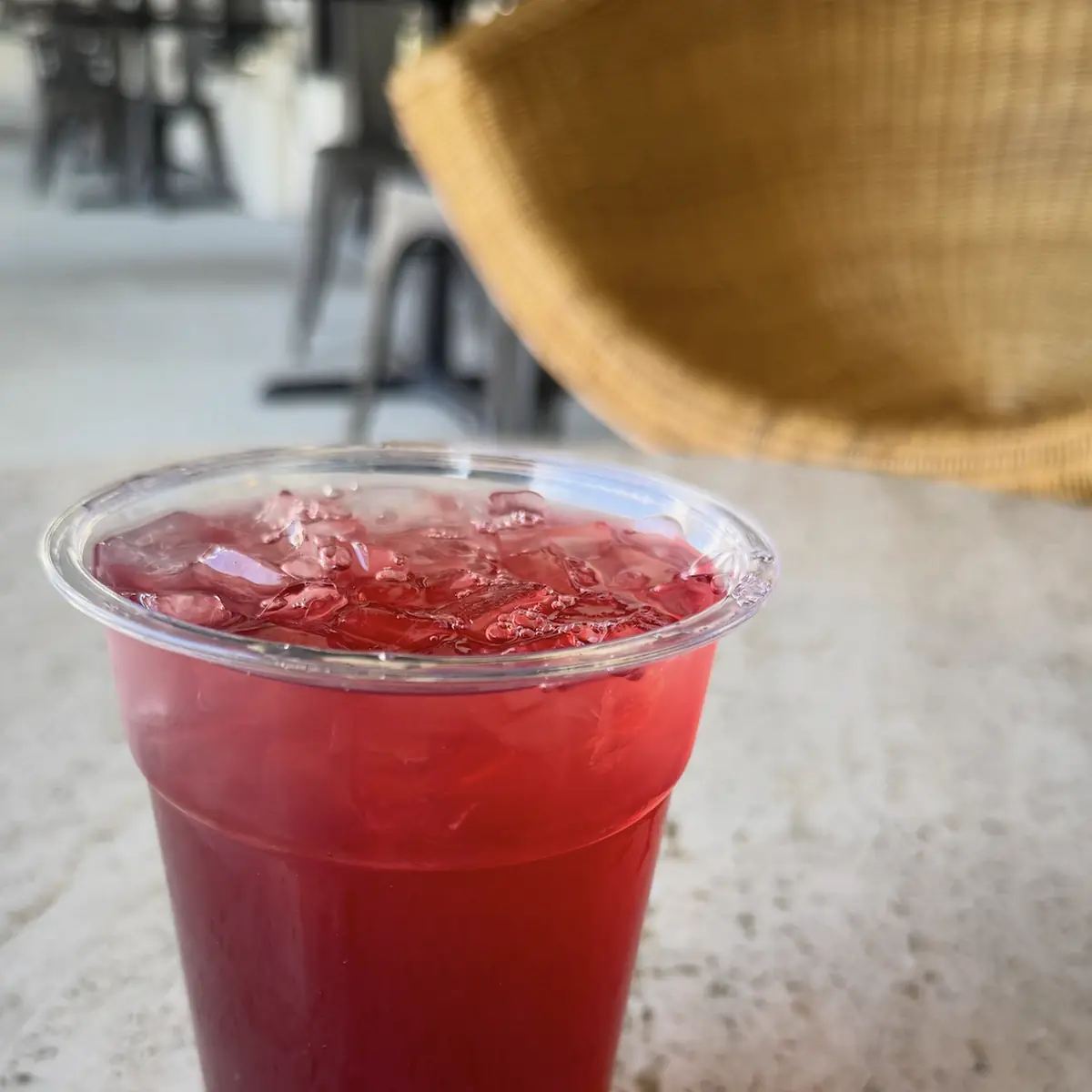 Raspberry Lemon Green Tea Refresher