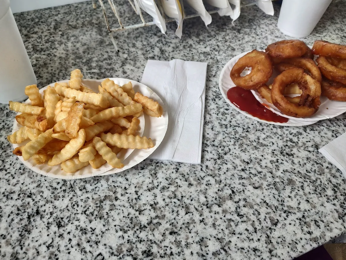 French Fries and Onion Rings