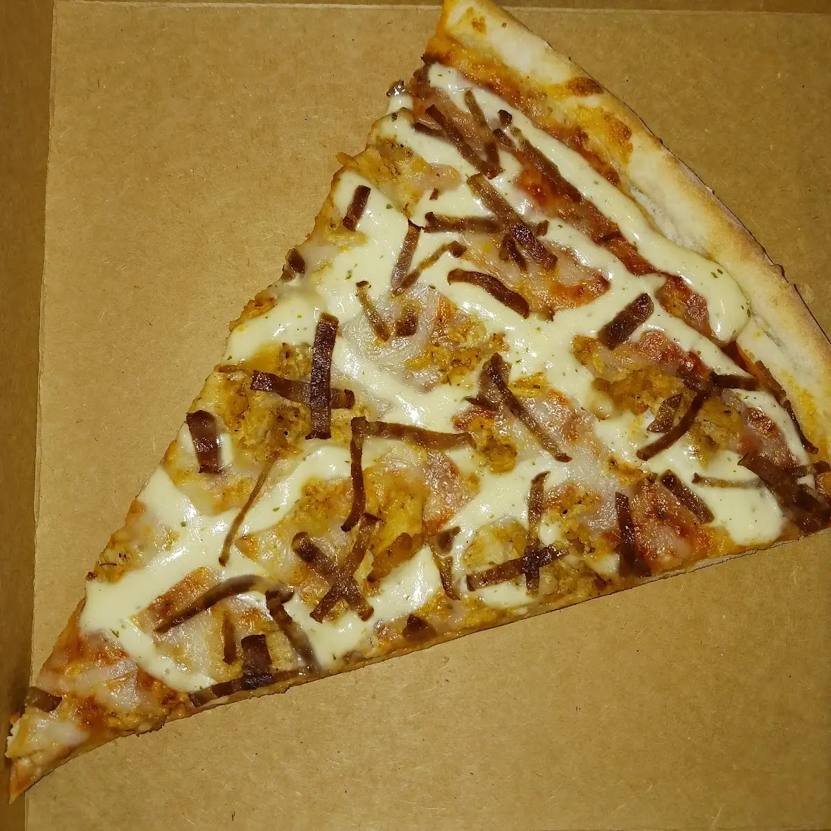 Bacon Chicken Ranch Pizza