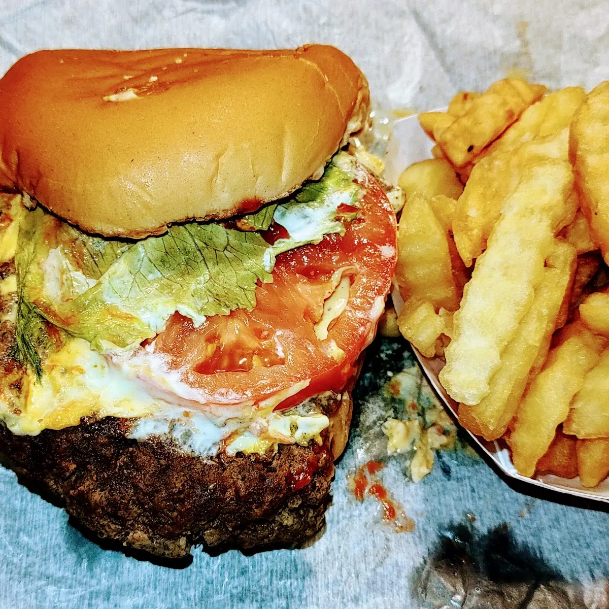 Loaded Cheese Burger