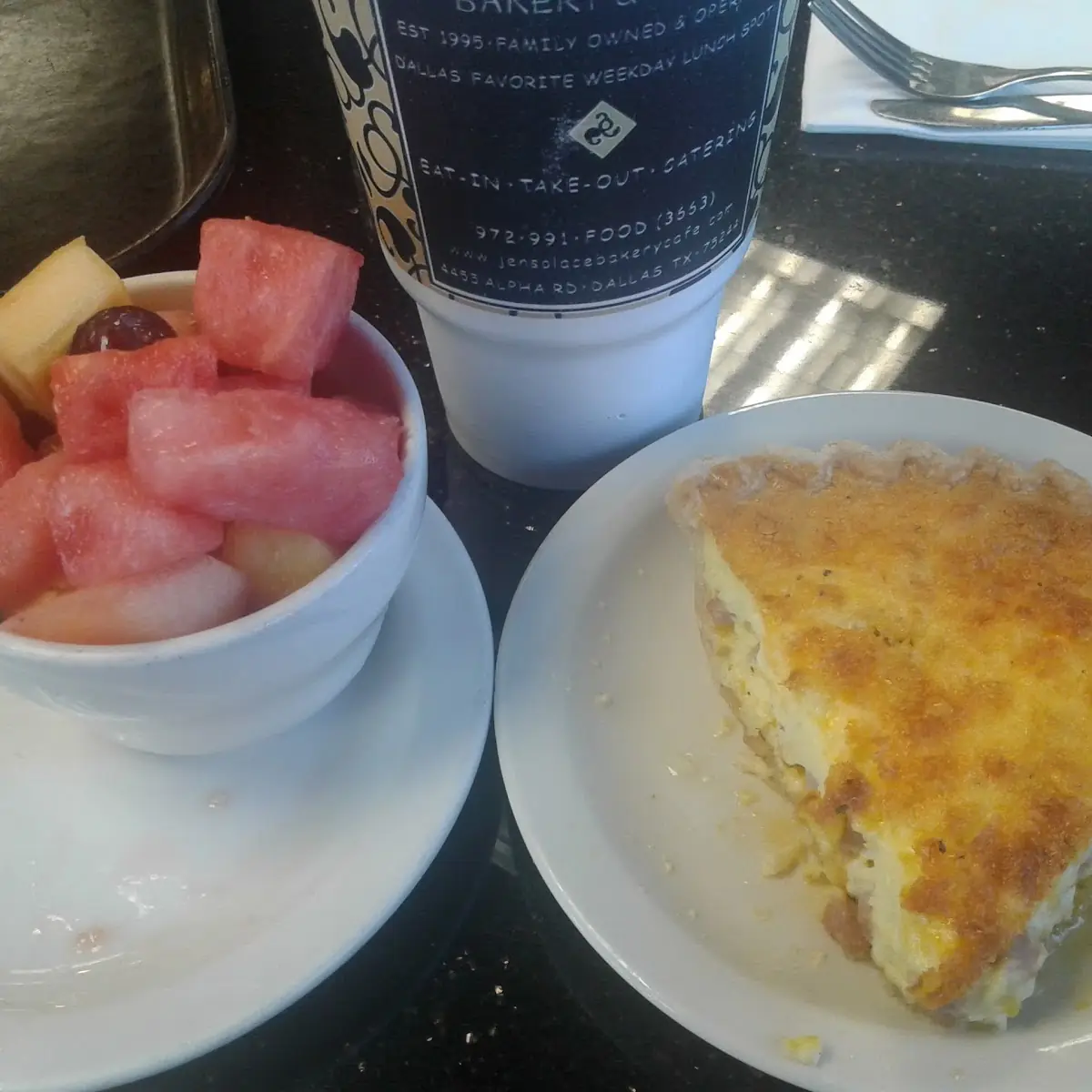 Ham and Cheese Quiche
