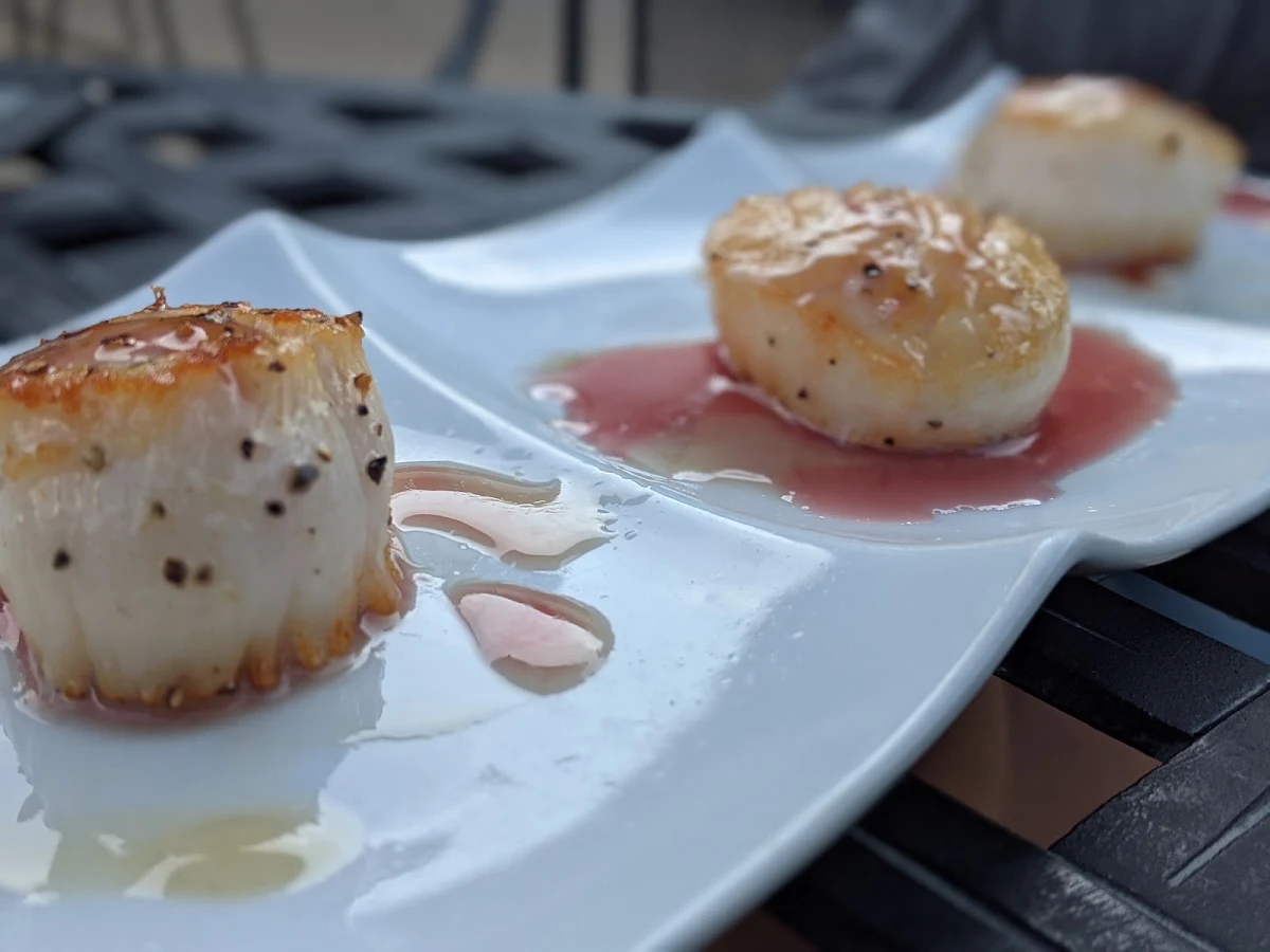 Pan Seared Scallops