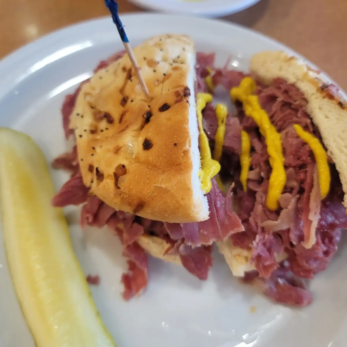 Corned Beef Swiss Sandwich