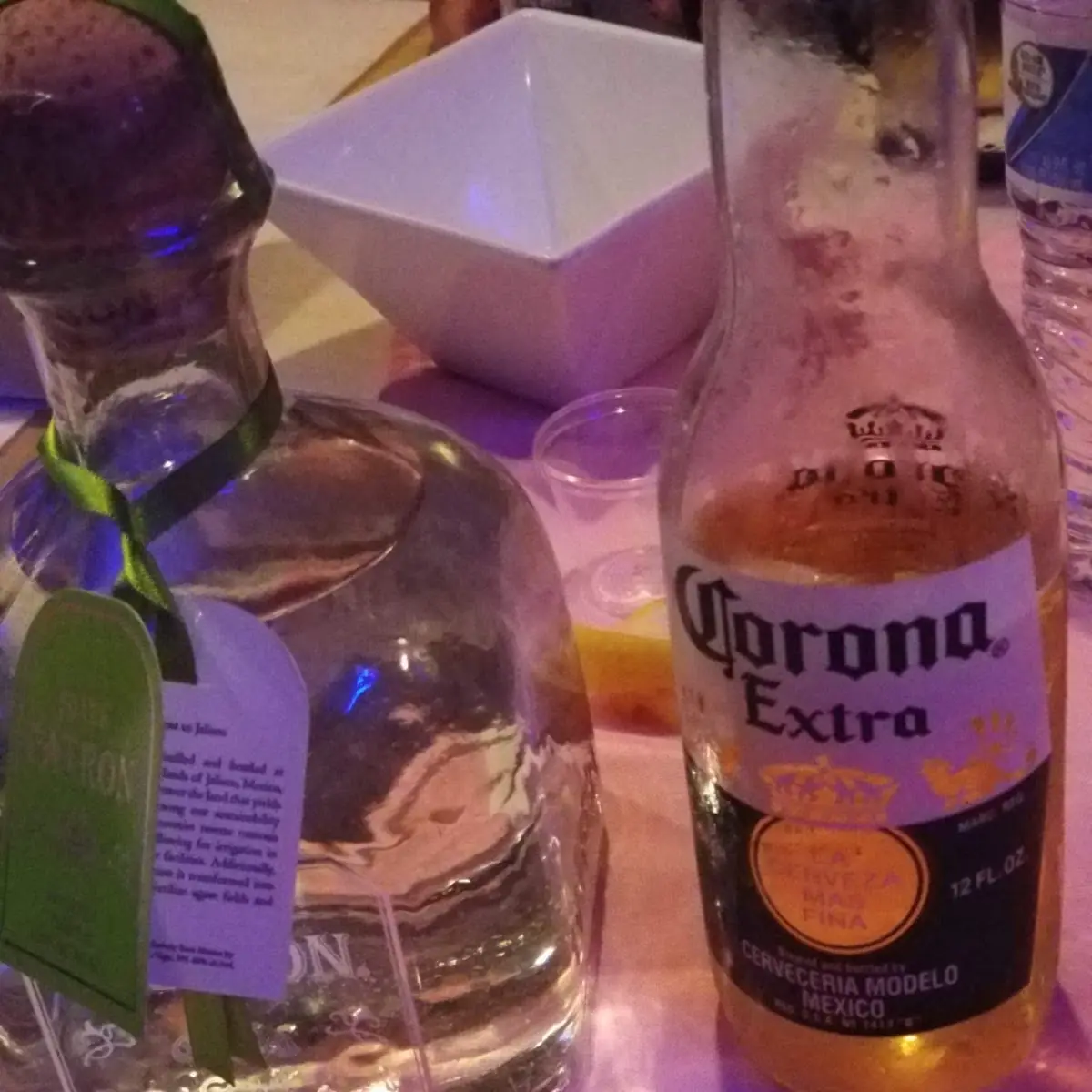 Patron Silver & Corona Extra