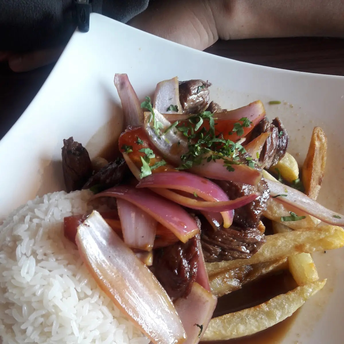 Lomo Saltado Montado