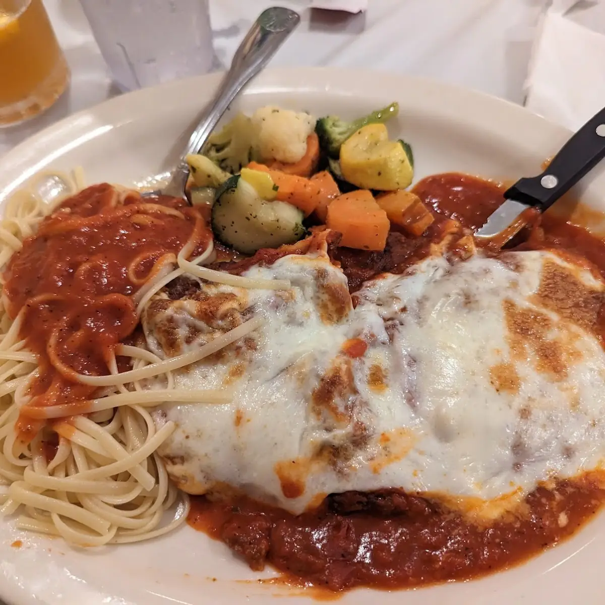 Chicken Parmesan Dinner