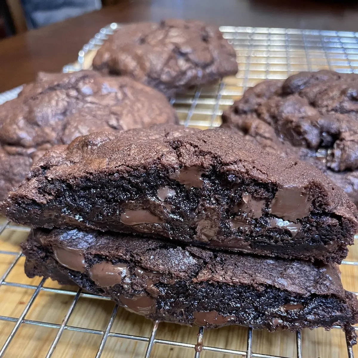 Double Chocolate Chip Cookie