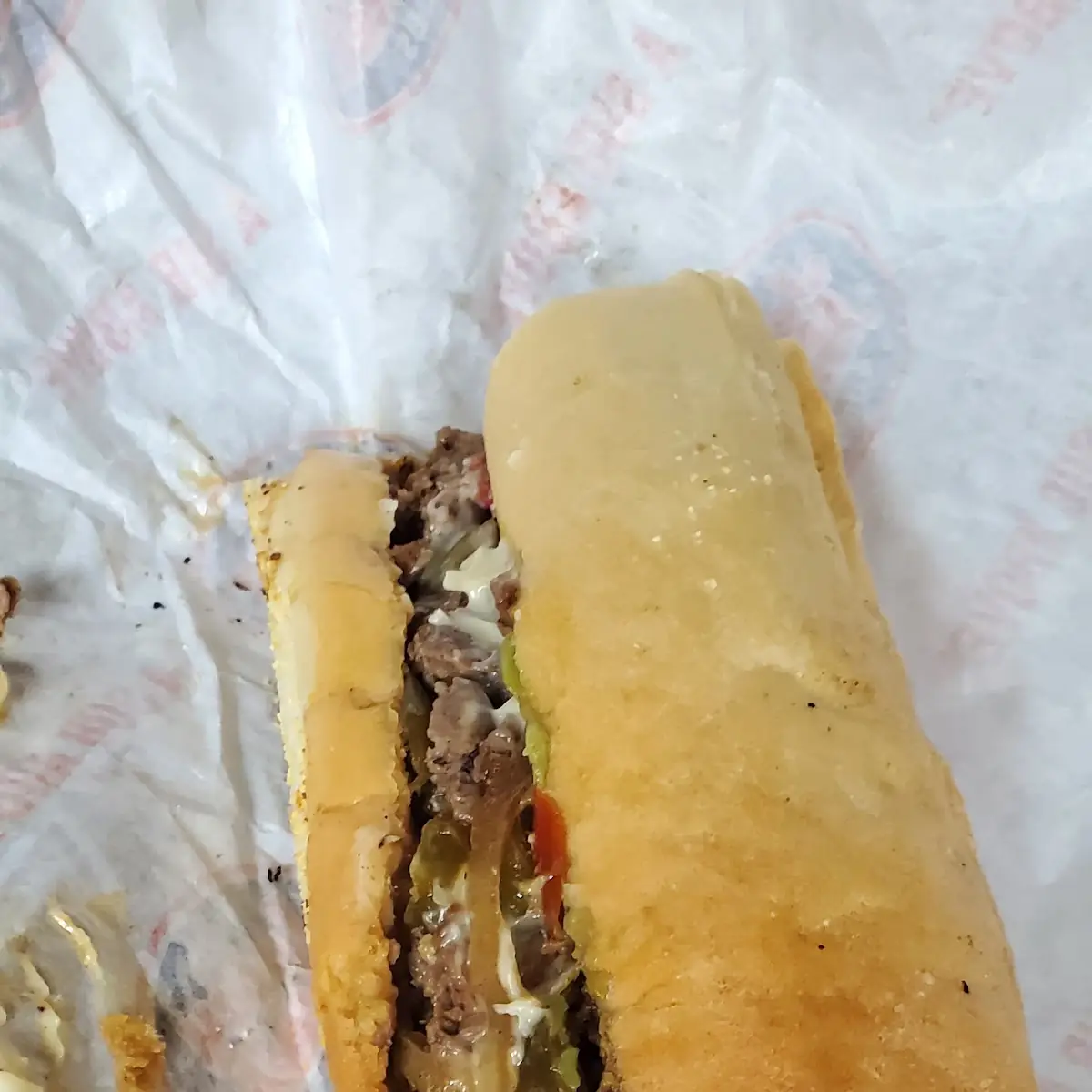 Philly Cheese Steak Sandwich with Avocado
