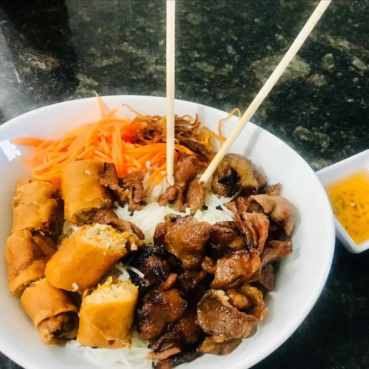 Grilled Pork & Egg Roll