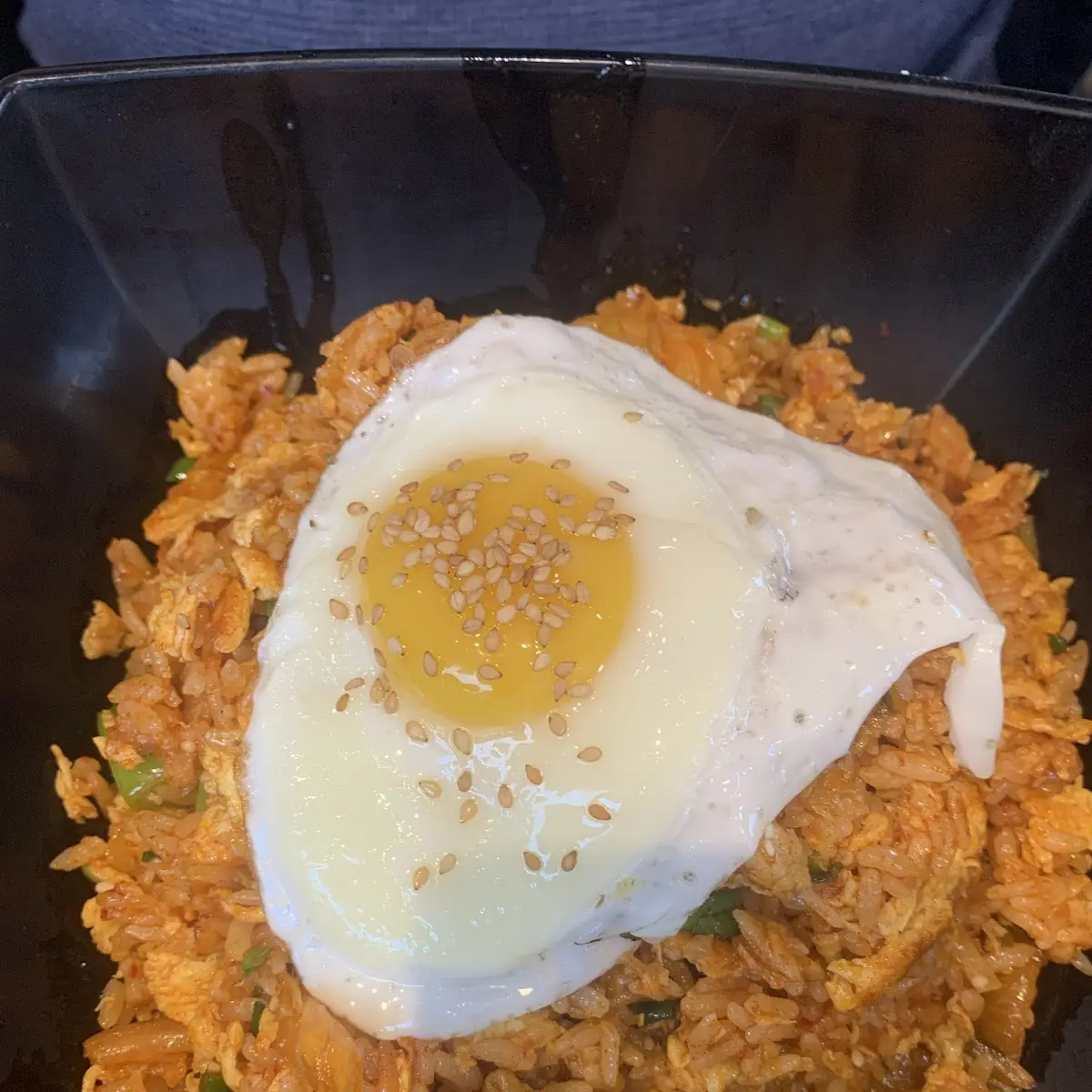 Kimchi Fried Rice with Egg