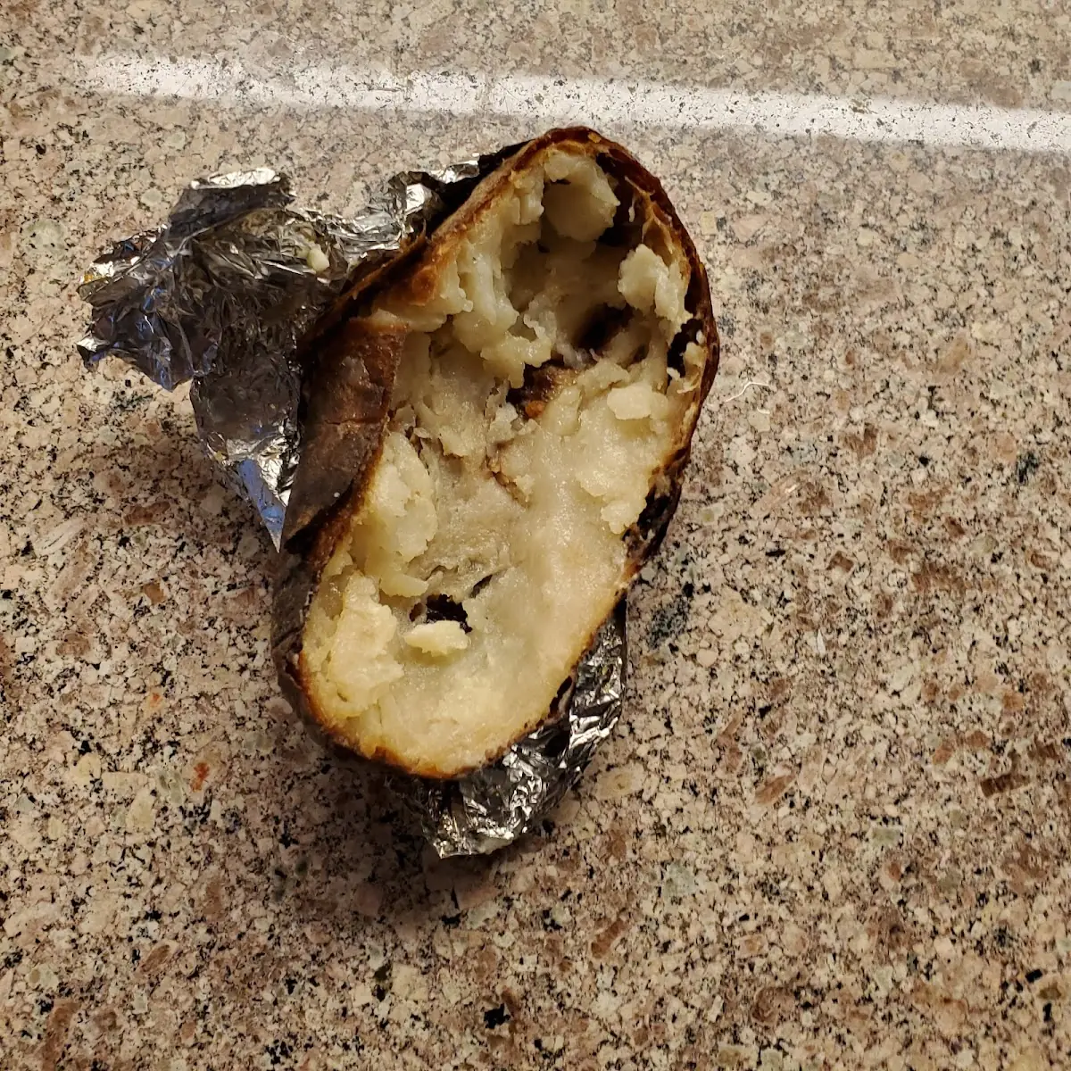 Slimy and Greasy Baked Potato