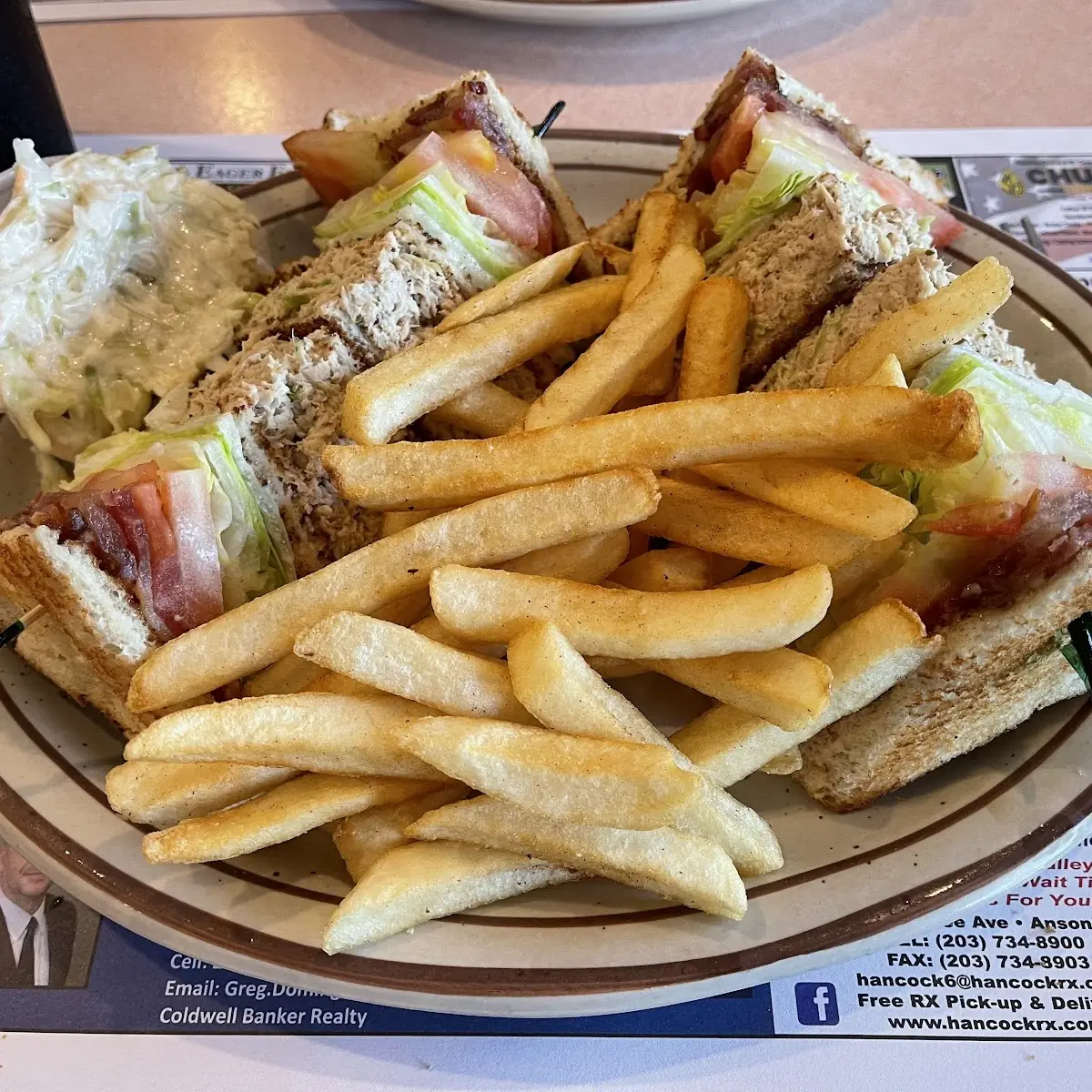 Triple Decker Tuna Salad