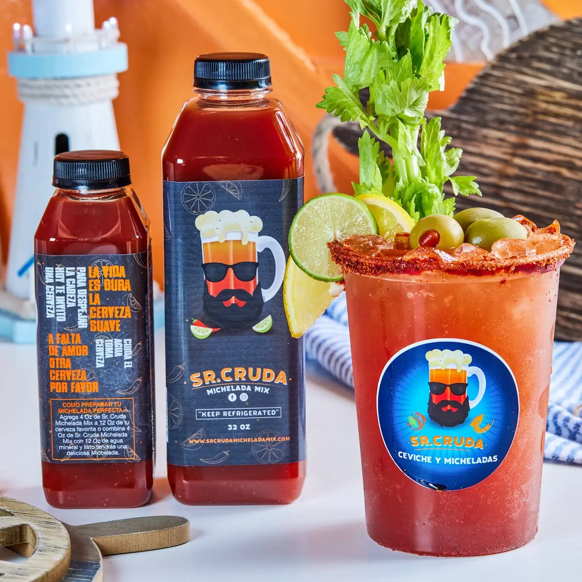 sr Cruda Michelada Mix