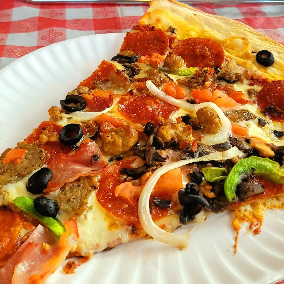 Supreme Pizza Slice