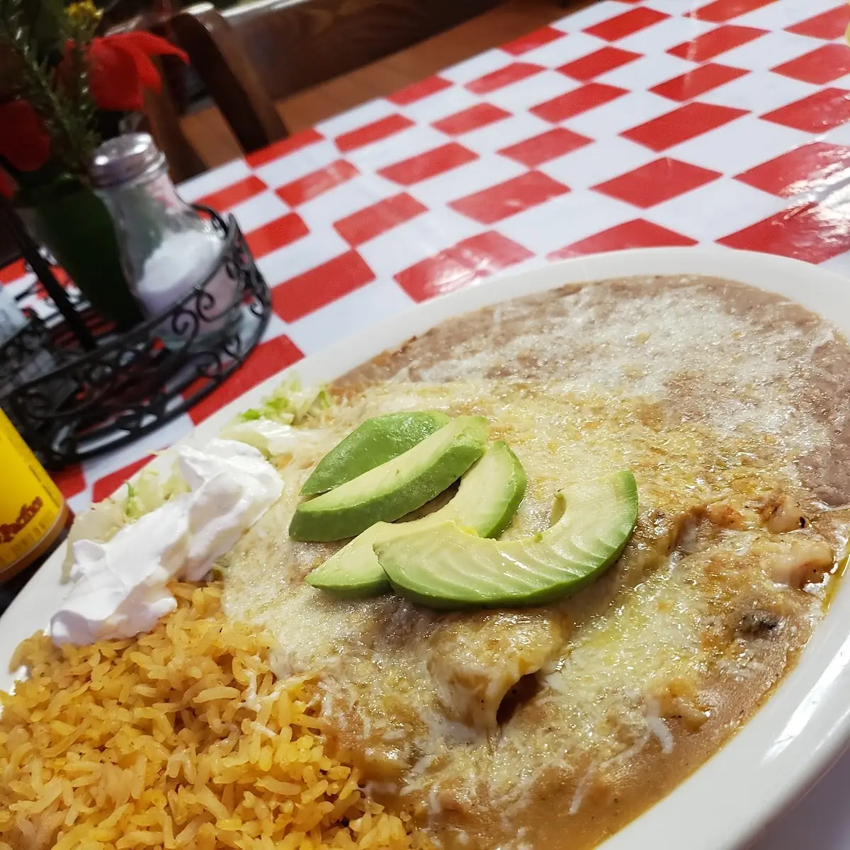 Chicken Enchiladas Suizas