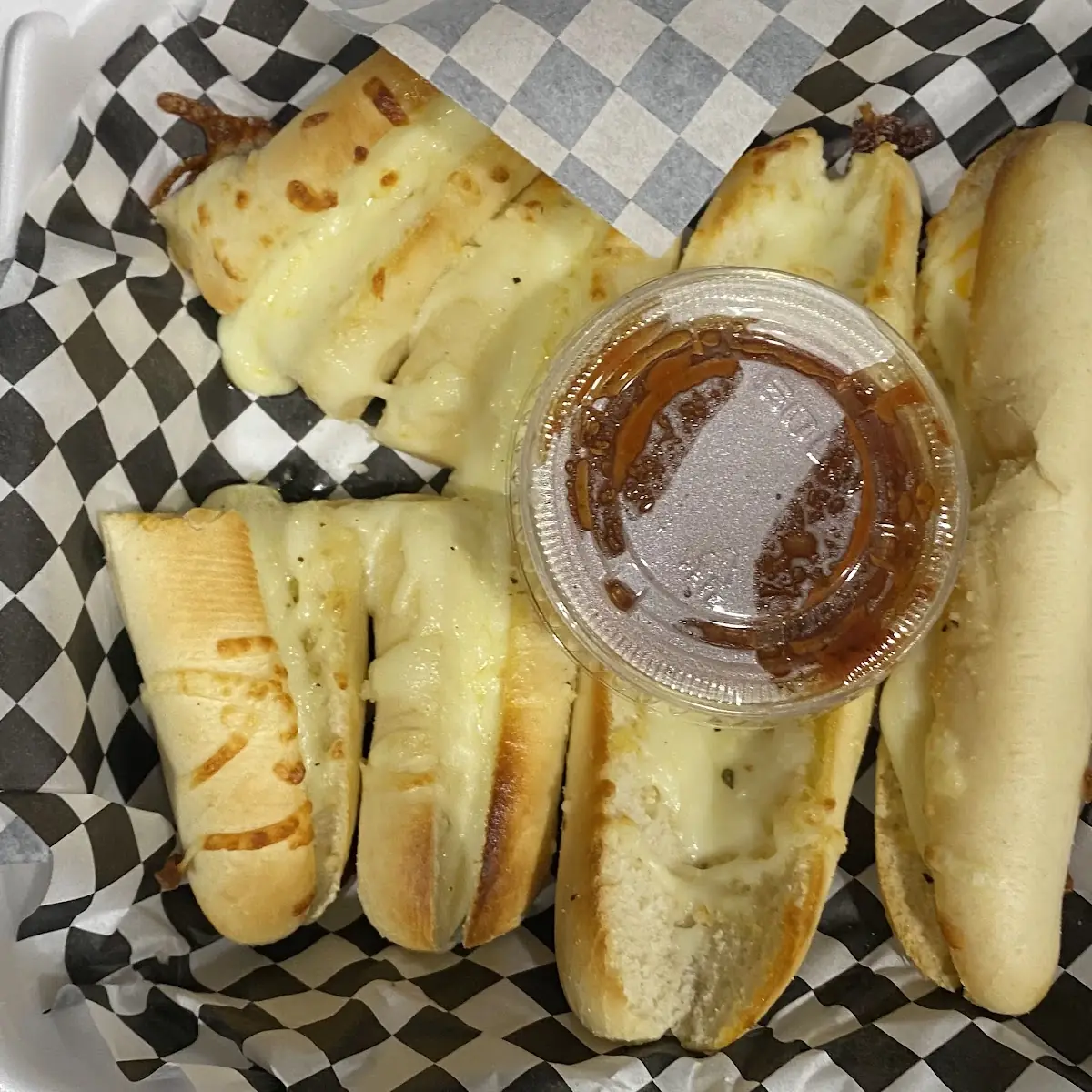 Cheese Bread with Marinara Dipping Sauce