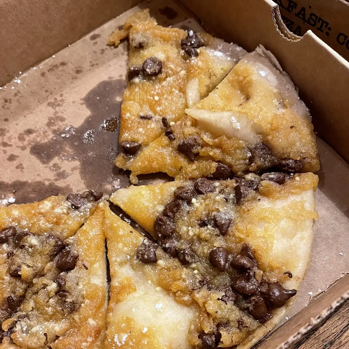 Chocolate Chip Pizza