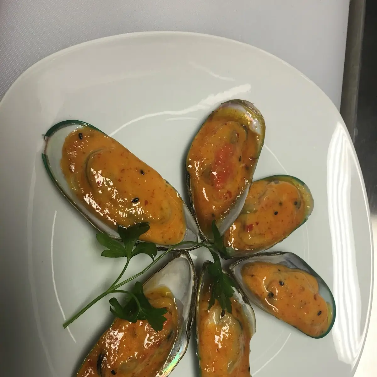 Baked Mussels