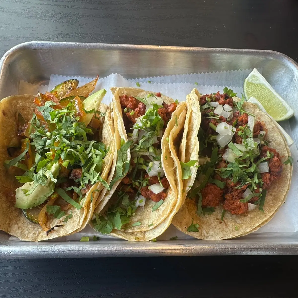 Street Tacos Soy Asada Tacos