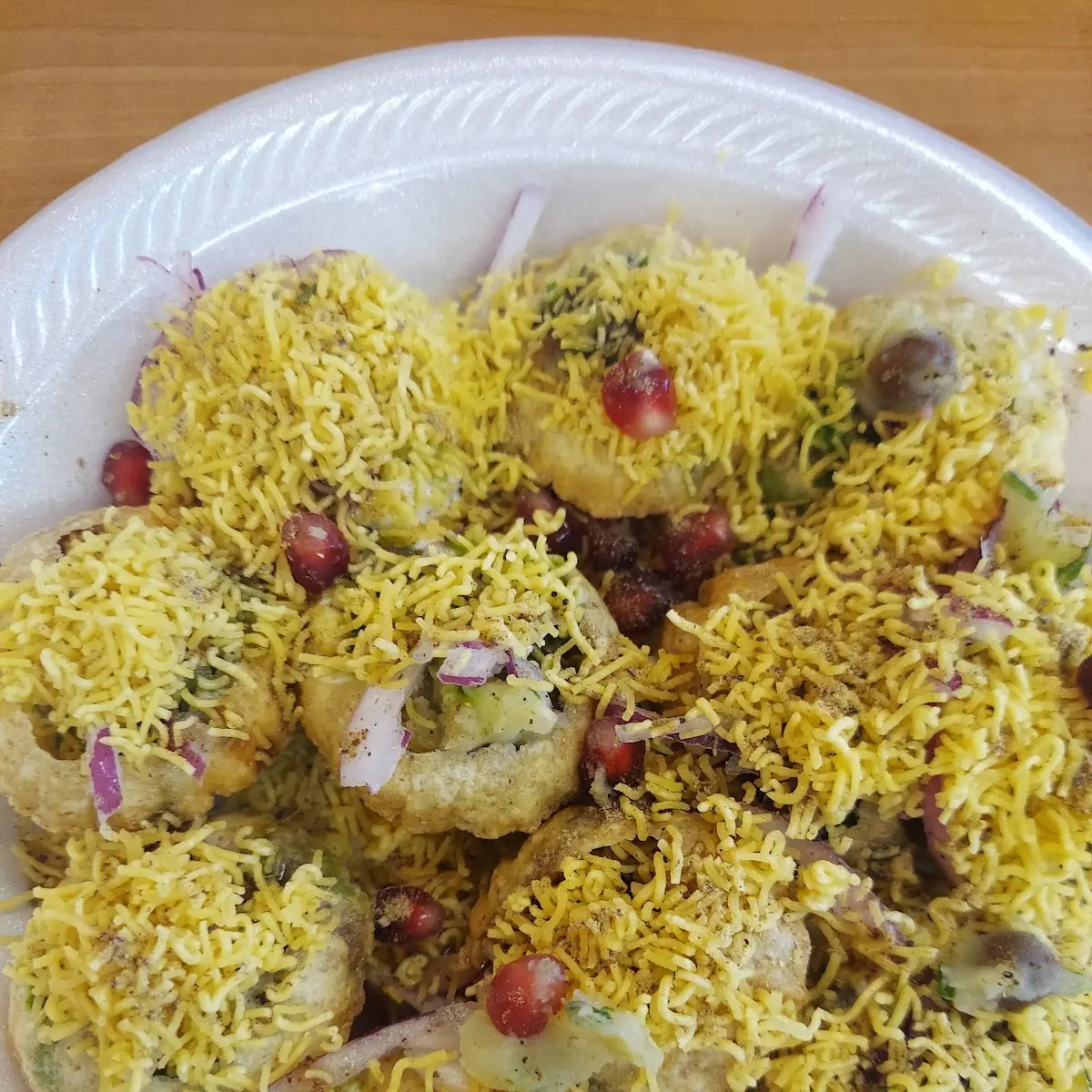 Dahi Puri Full Plate