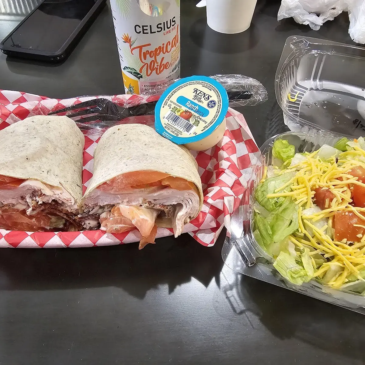 Turkey Bacon Ranch Wrap