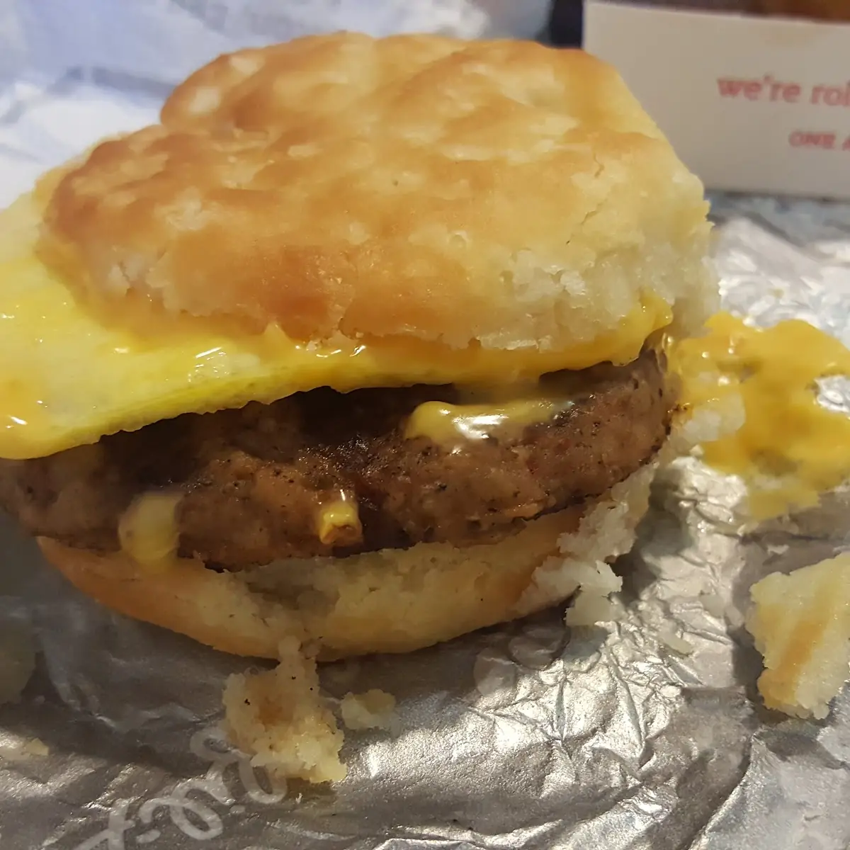 Sausage Cheese Biscuit