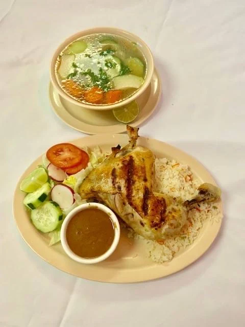 Caldo de Gallina Asada