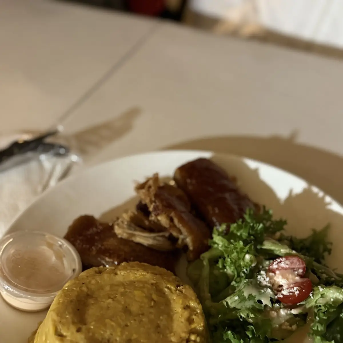 Mofongo with Pork Belly