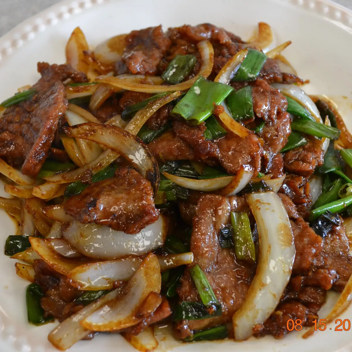 Beef with Black Bean Sauce
