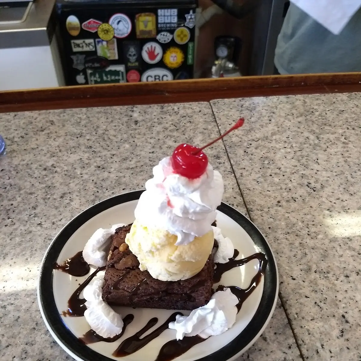 Brownie Sundae