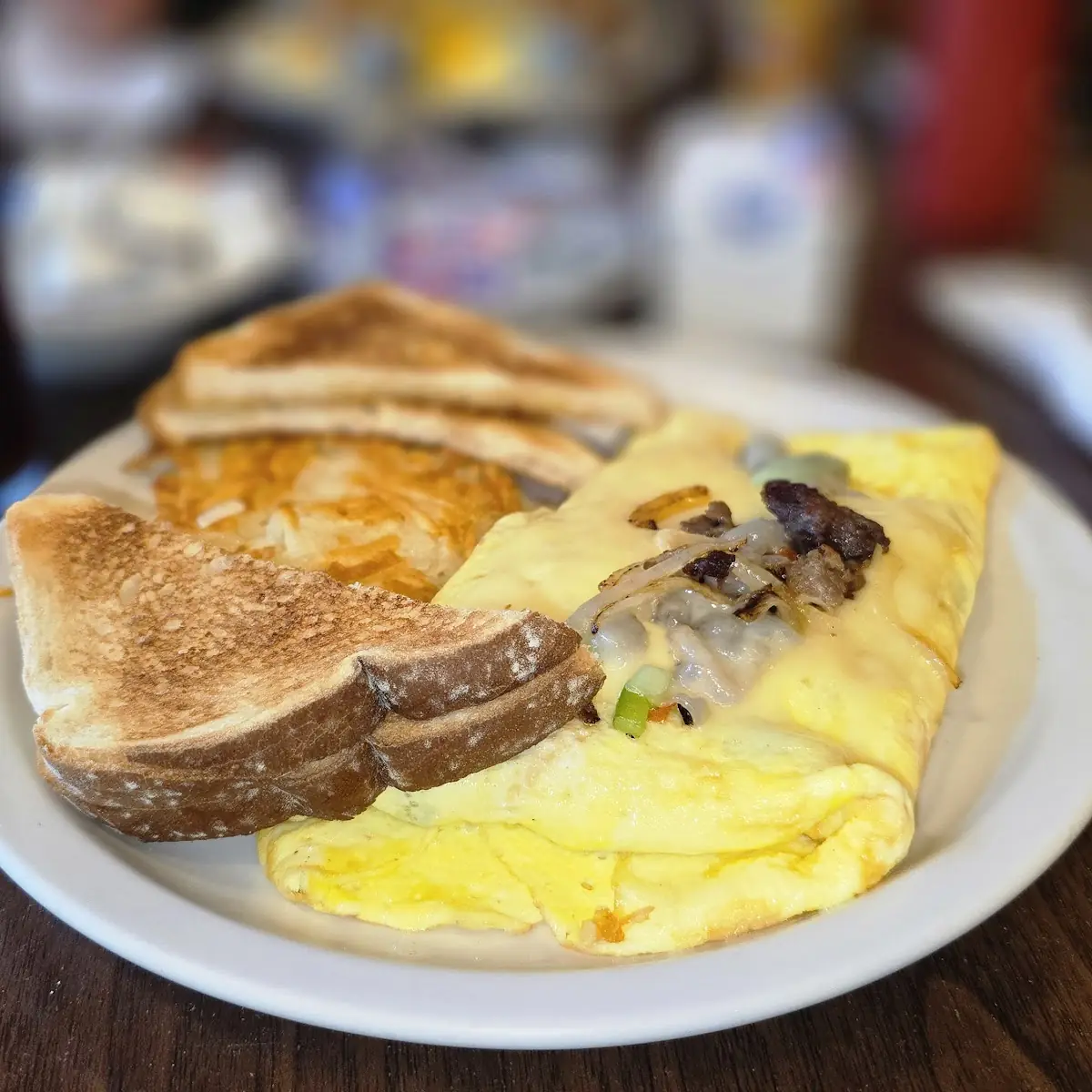 Philly Cheese Steak Omelette