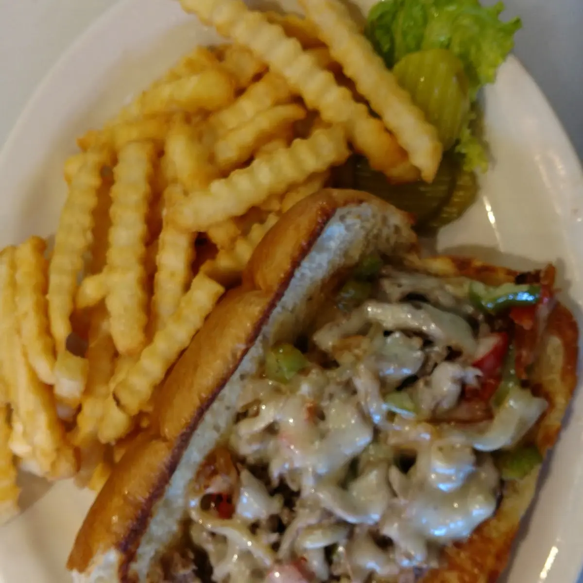 Philly Cheese Steak Sandwich