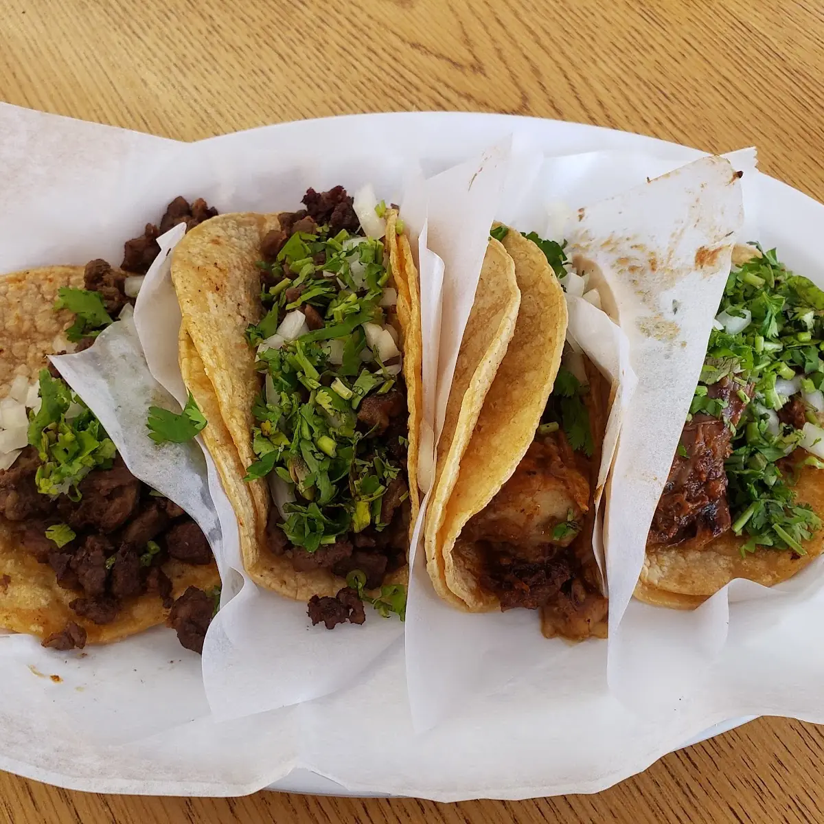 One Steak One Chicken Taco