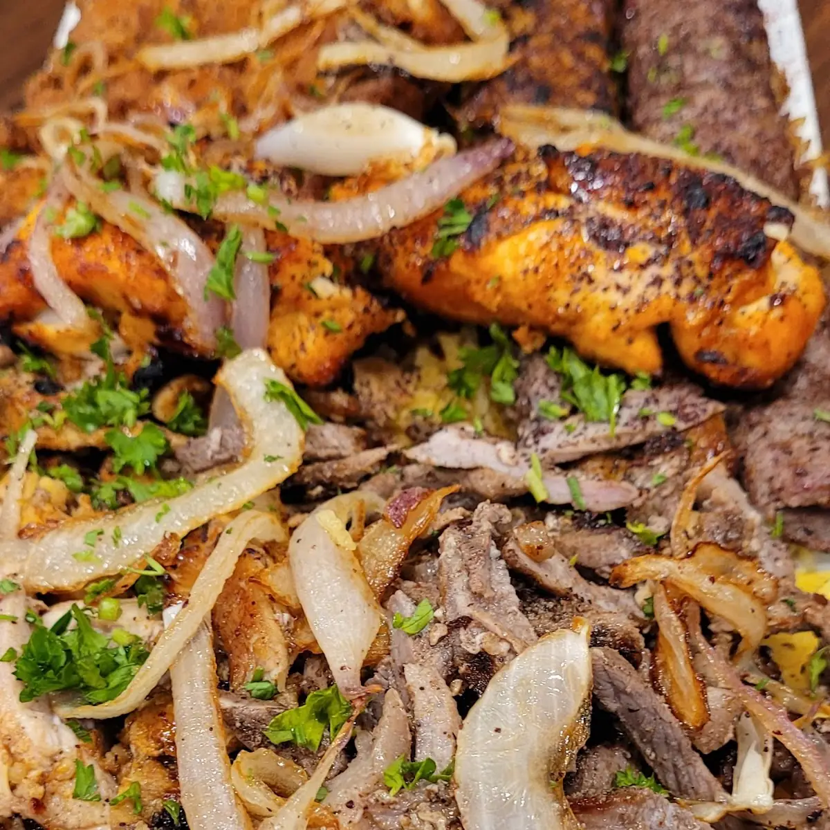 beef shawarma طبق شاورما لحم