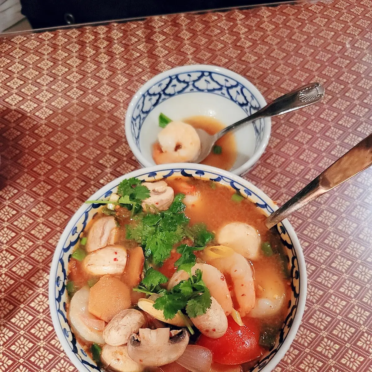 Tom Yum Soup with Shrimp