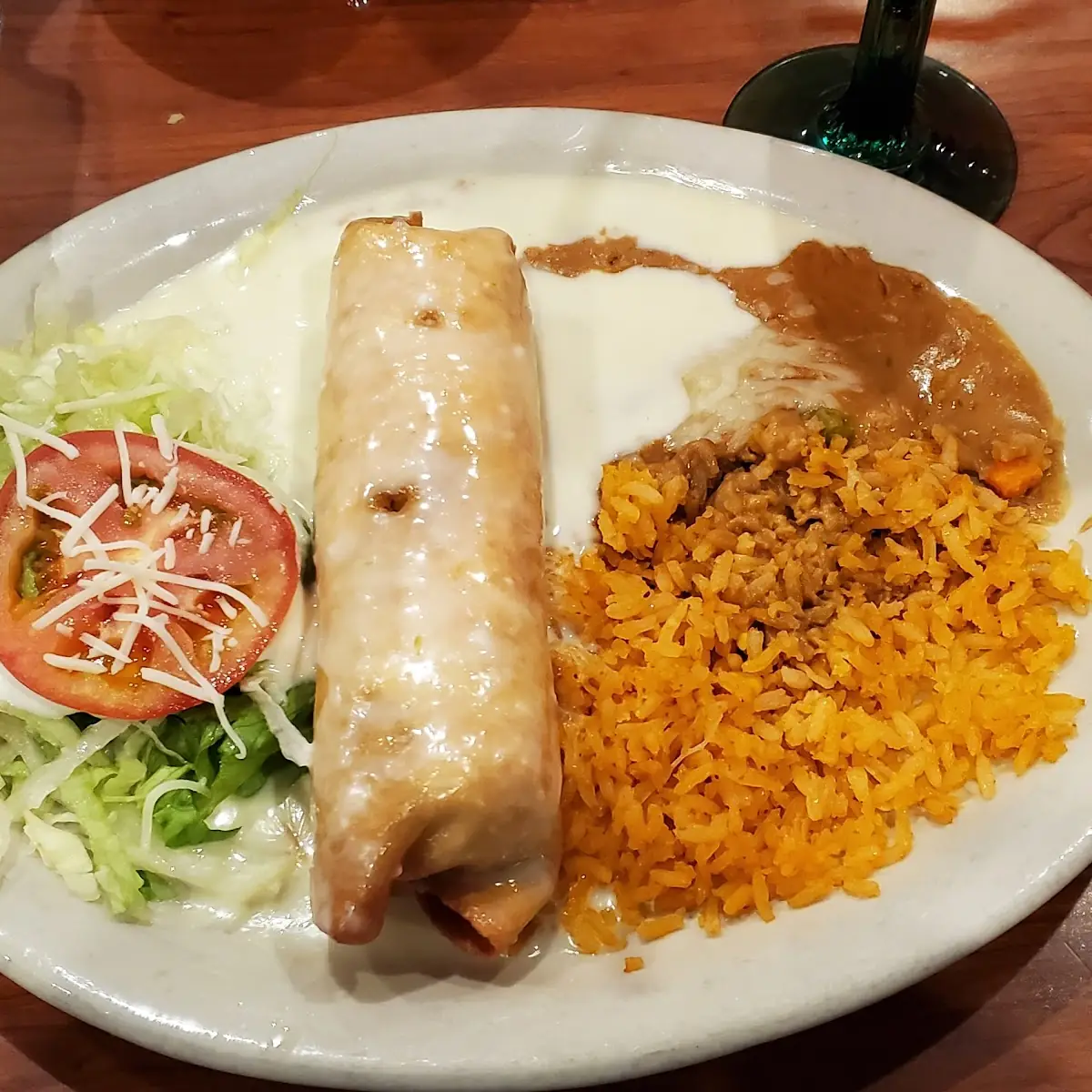 D. Bean Burrito, Cheese Quesadilla And Chalupa
